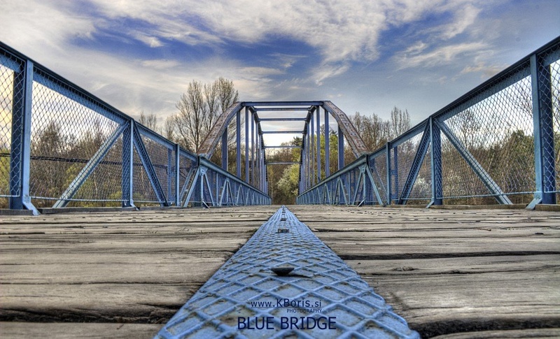 Blue Bridge by Boris K
