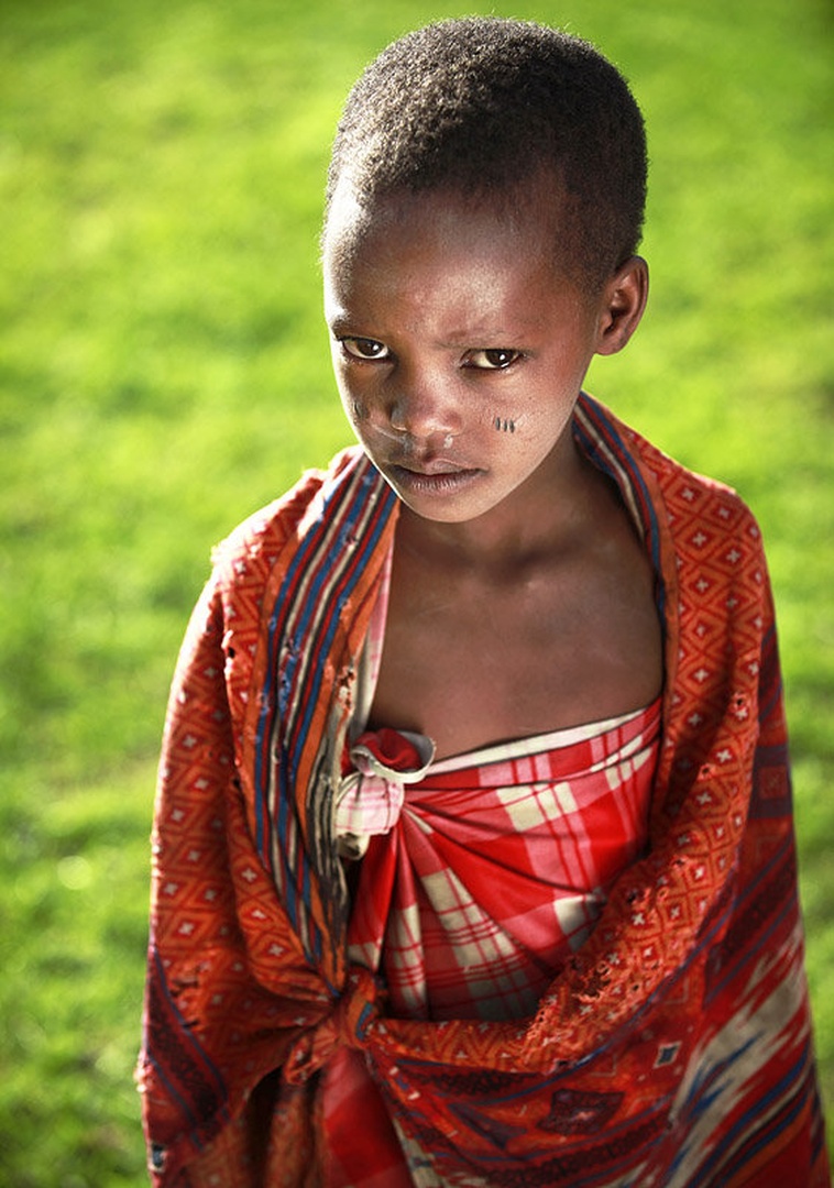 Masai Face by Goran Jovic