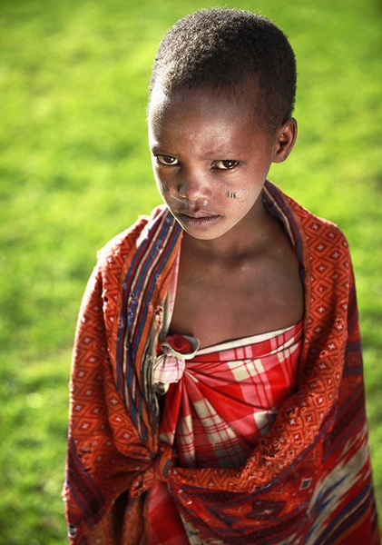 Masai Face by Goran Jovic