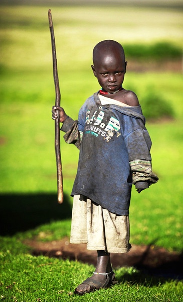 Young Shepherd by Goran Jovic