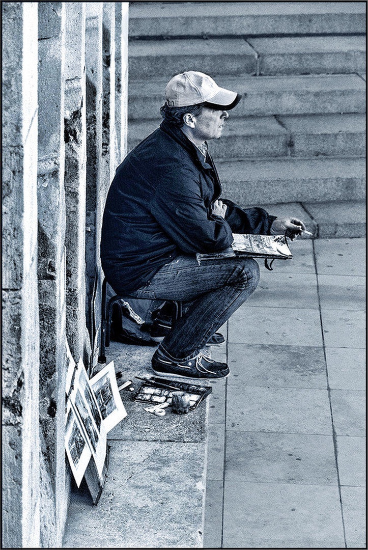 Arts seller by Dušan Brezovnik