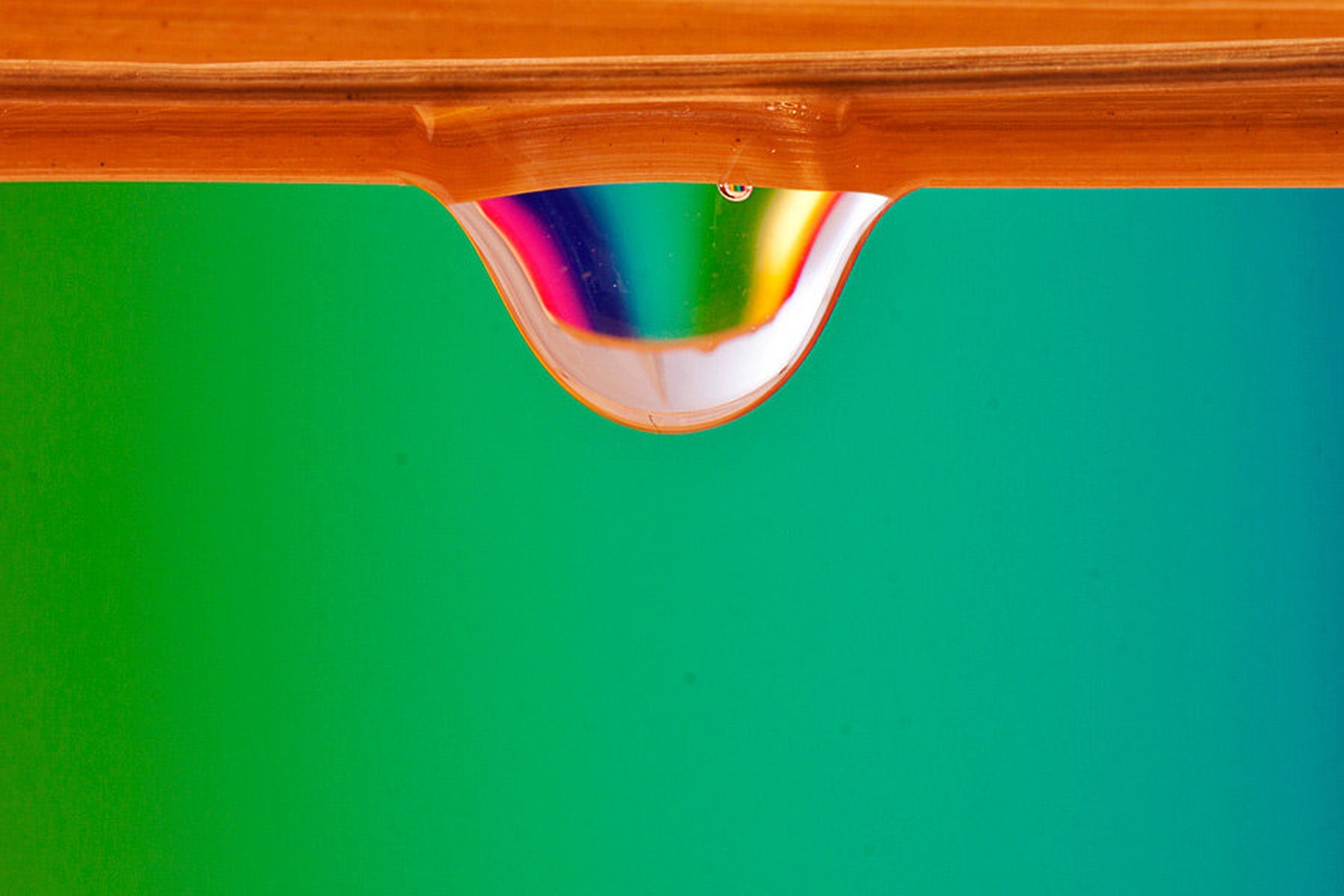 The happy drop by Miha Mozer