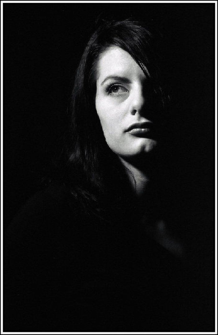 Lady in black by