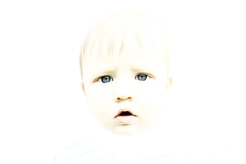 Behind blue eyes by Špela Stajnko