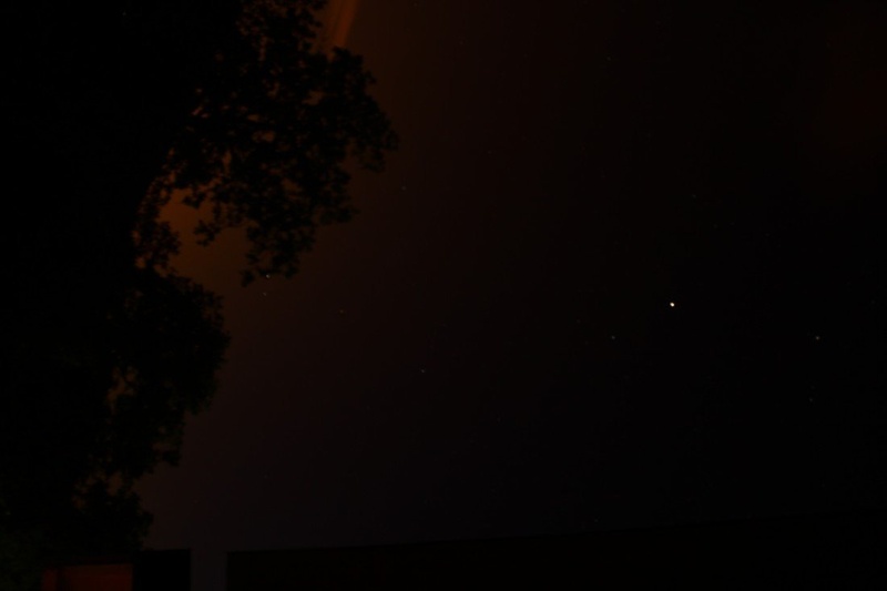 Orange sky and the star by Grega Krečič