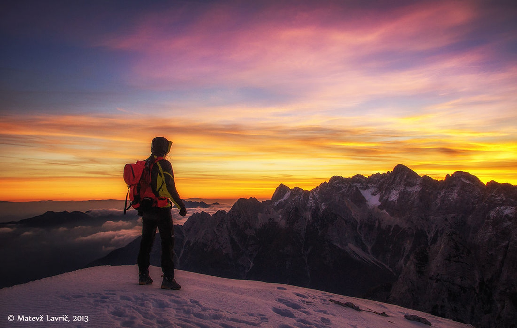 Going to the mountains is going home by Matevž Lavrič