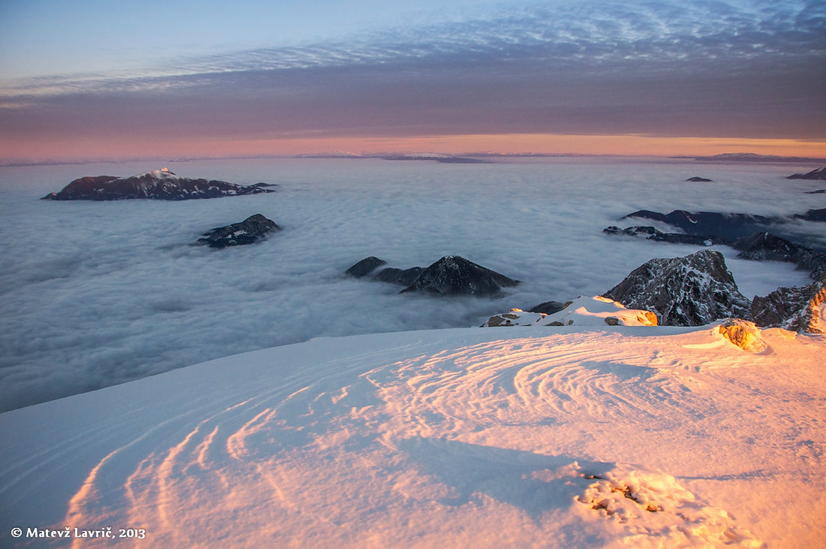 Sunrise ( Grintovec 2558m ) by Matevž Lavrič