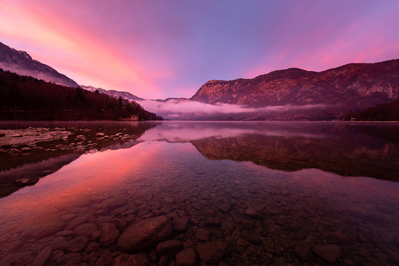Izjemno jutro v Bohinju by Matevž Lavrič