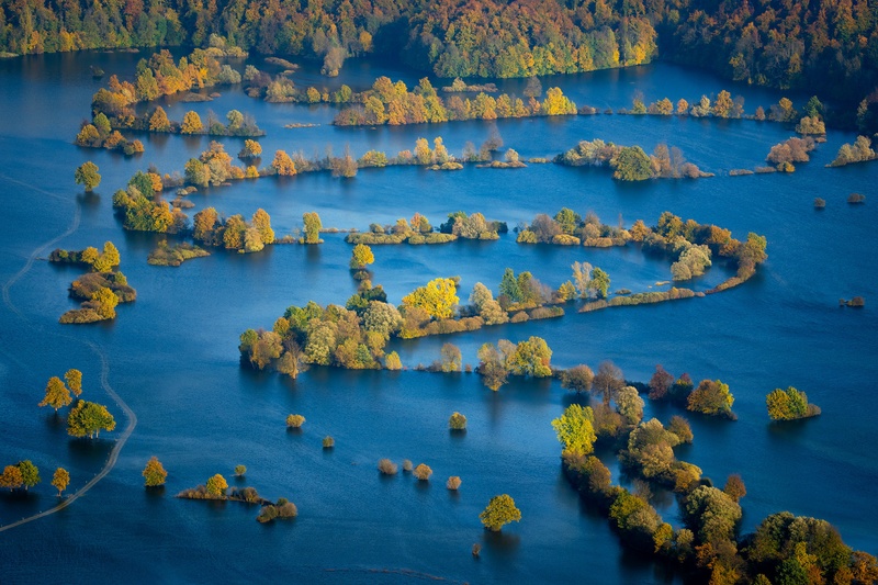 Jesen na Planinskem polju by Matevž Lavrič
