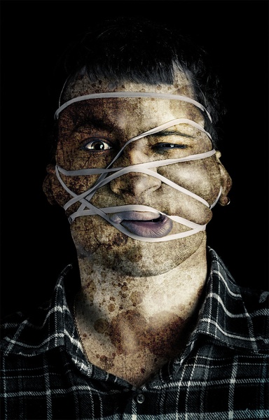 Avtoportret ... by Miha Rupnik