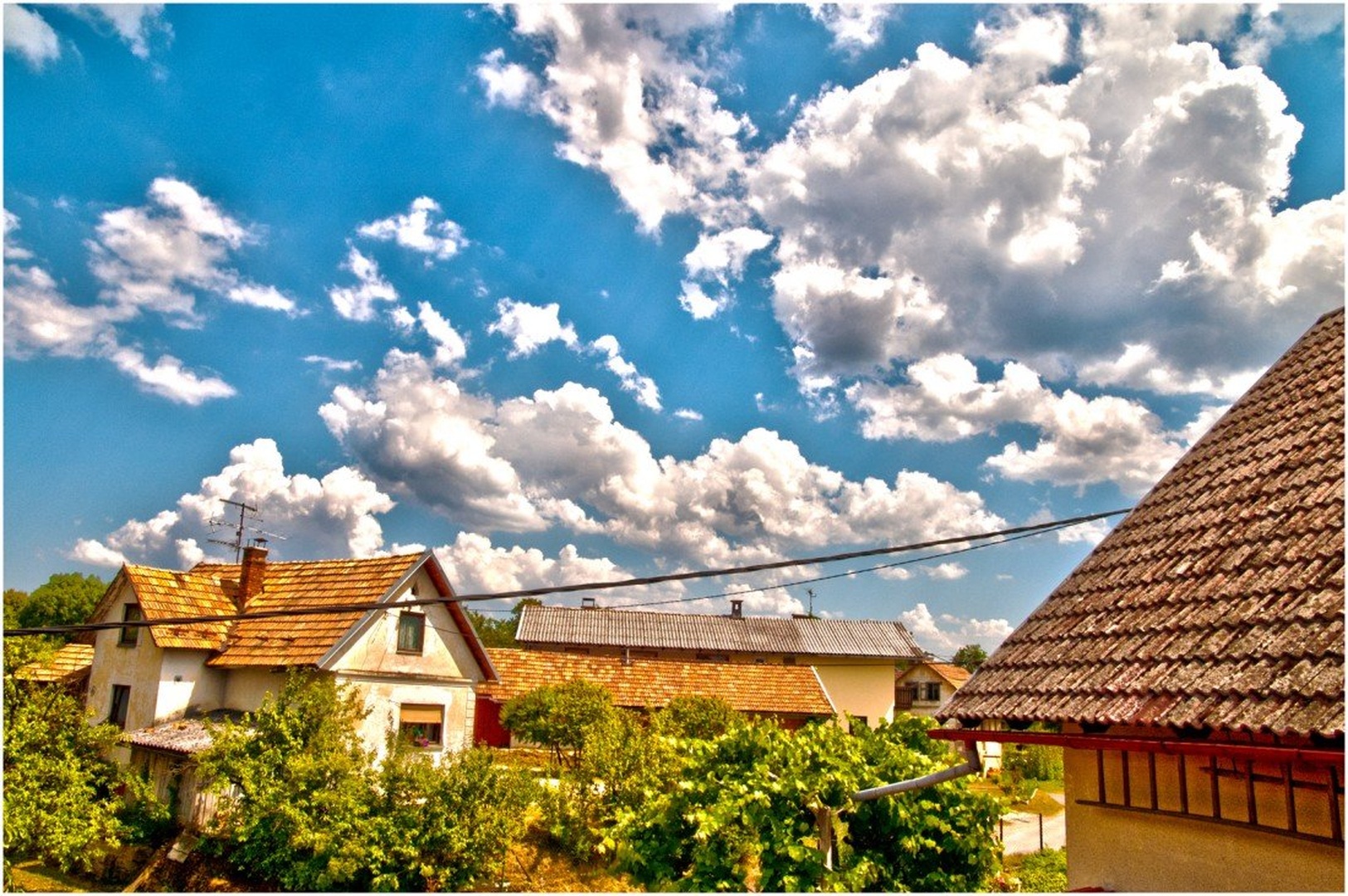 Blue sky by Mrs. Jakov