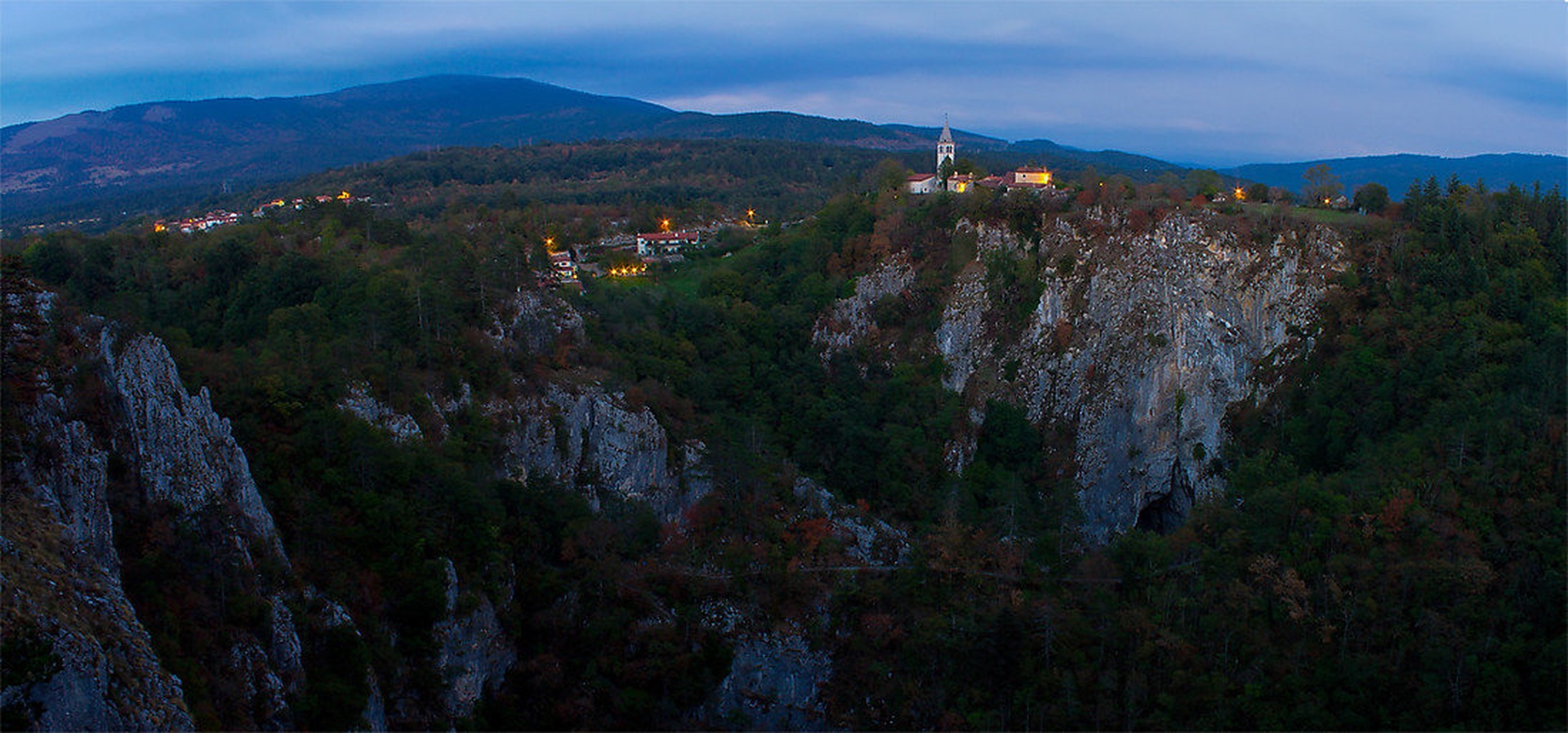 Panorama Škocjana pri Divači by Matej Skubic