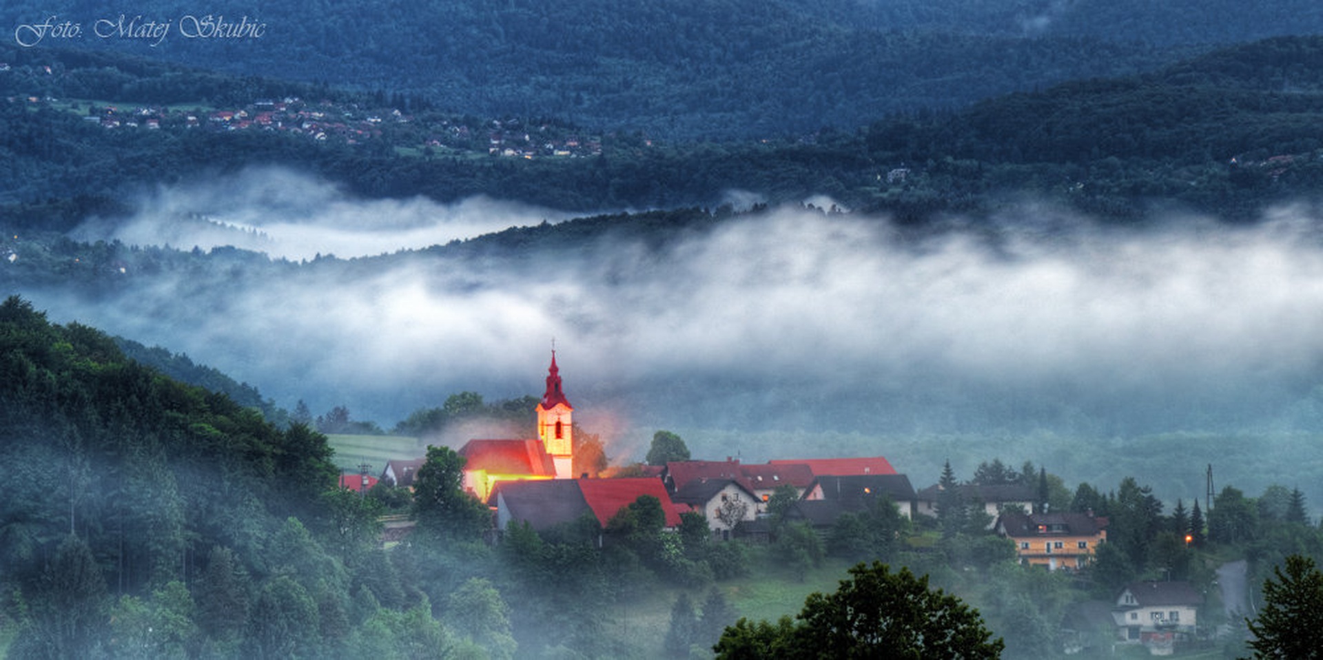 večerne meglice po dežju by Matej Skubic