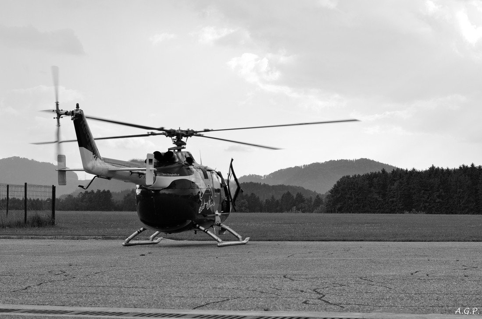 Red Bull Bo 105 by Aljaž