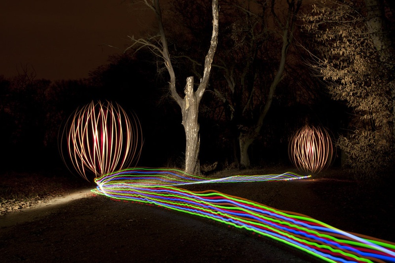 Light orbs by Kristijan