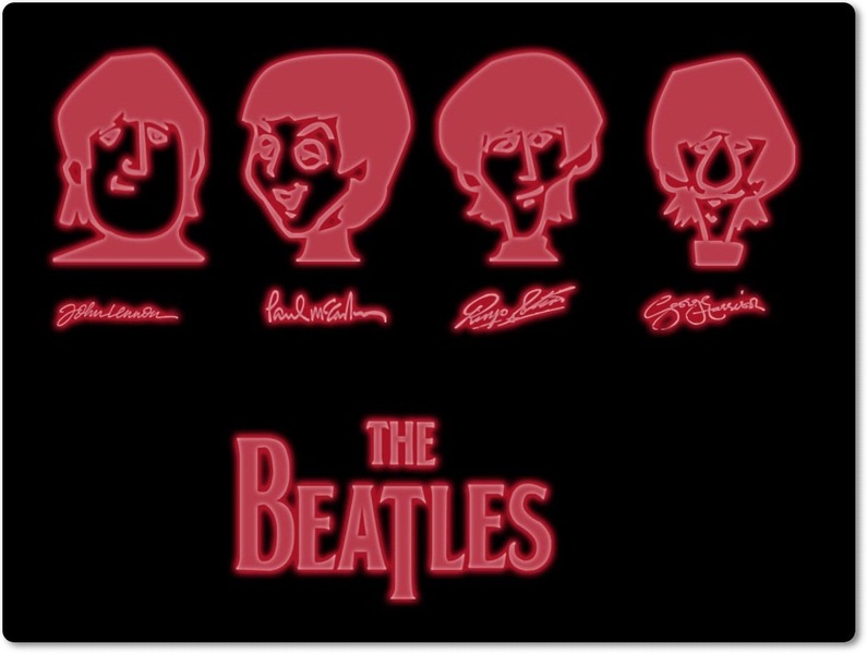 The Beatles in photoshop :) by Nina Rot
