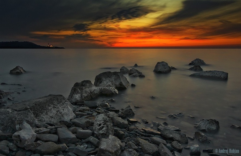 Pogled na Piran by Andrej Habjan