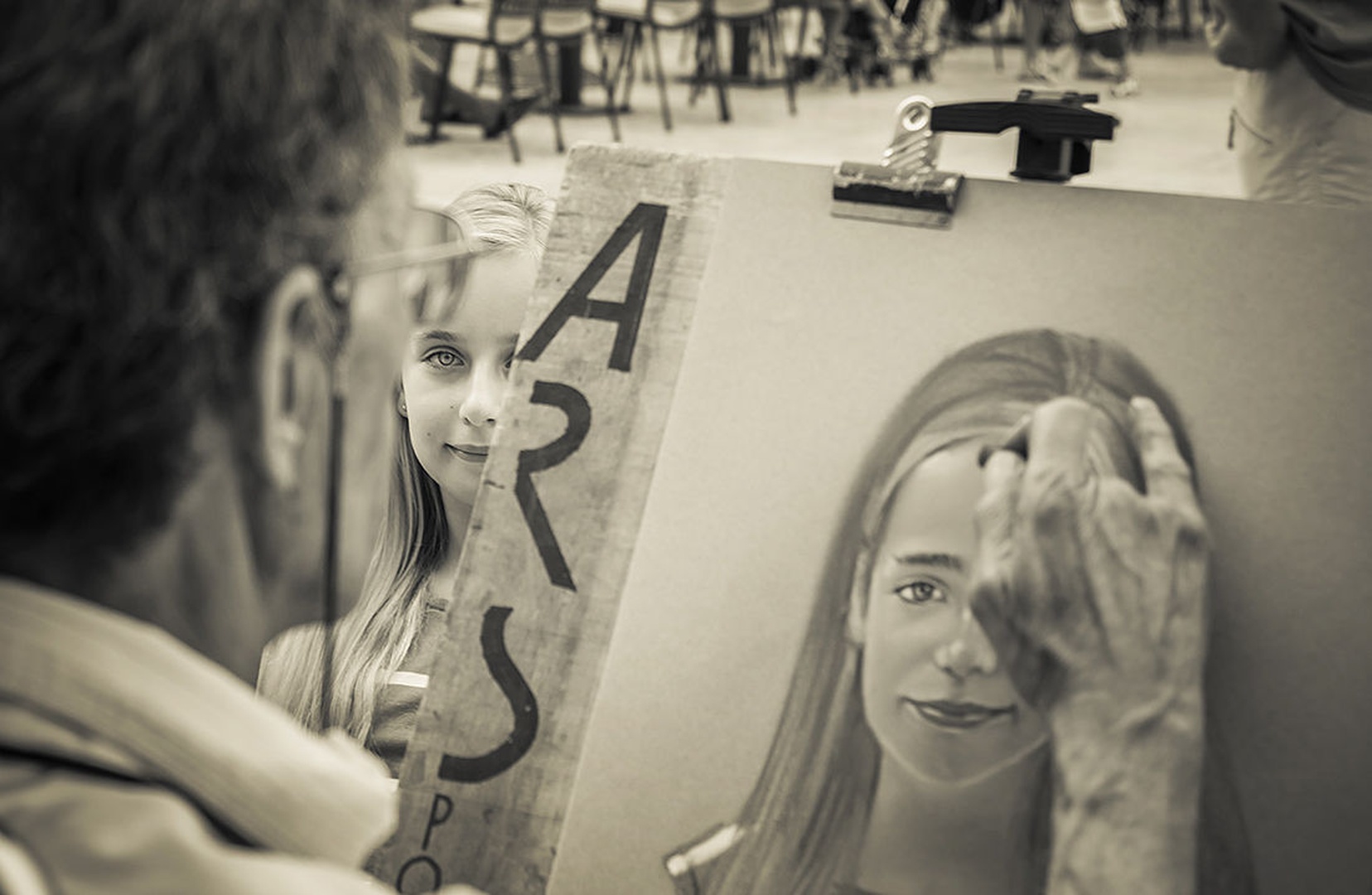 Street artist by Andrej Habjan