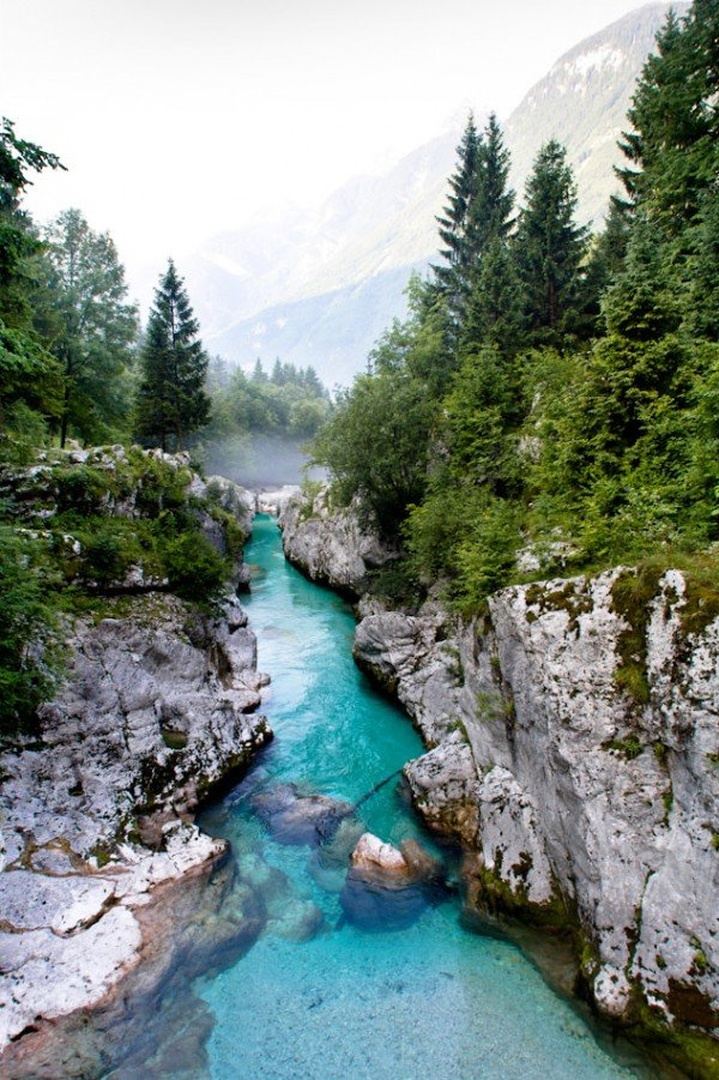 Jutranja Soča II by Martin Cekada