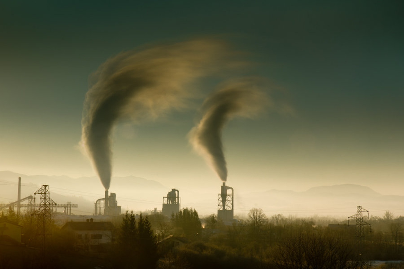 Industrial Morning II by Martin Cekada