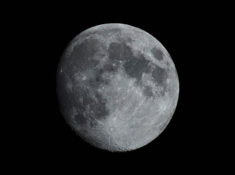 Moon by Uroš Trobentar