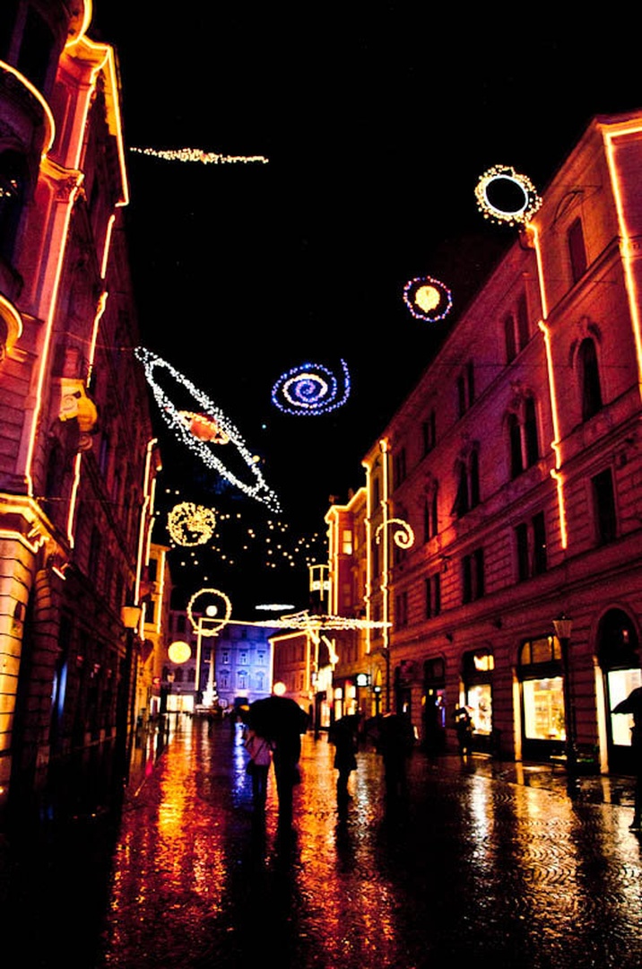 Zimska Ljubljana by Marjana Žiža Hafner