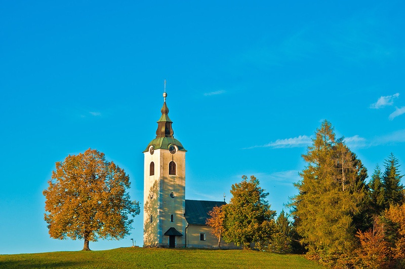 Sv.Ožbolt by Marjana Žiža Hafner