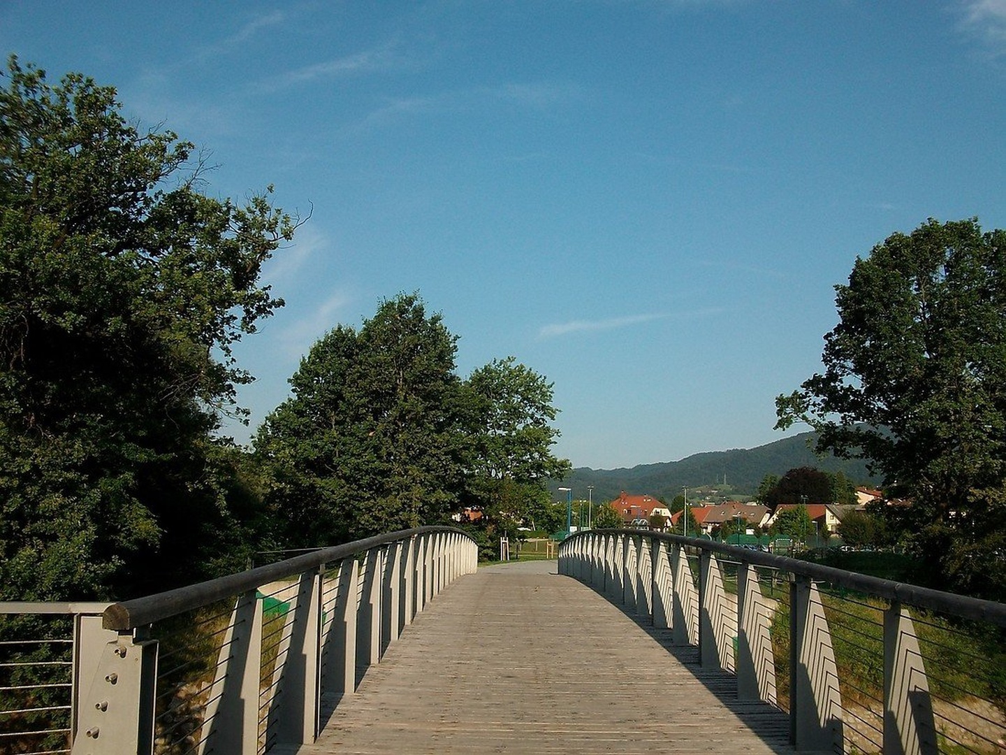 Novi čez Ljubljanco by ZvoneS