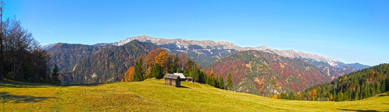 Panorama Košute by Dušan Podrekar