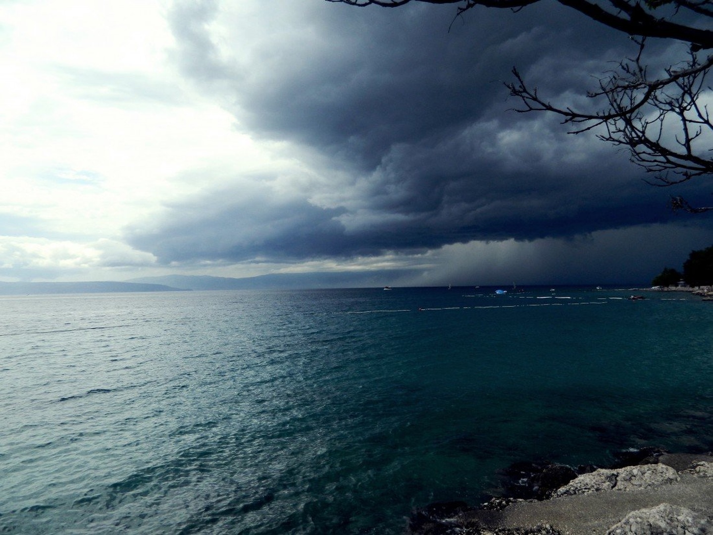 Stormy sky by