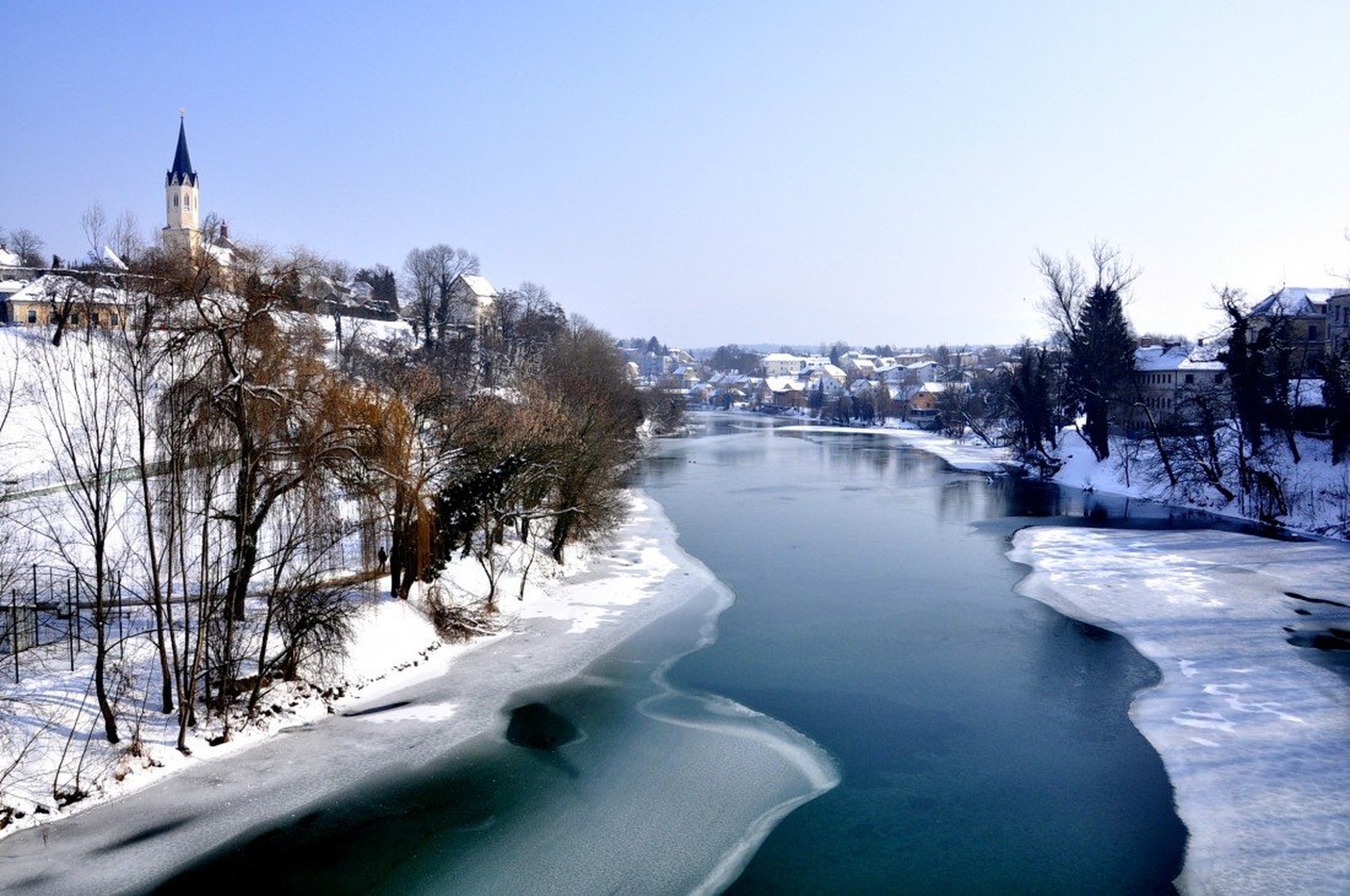 Krka se ovija v led by nikolaj golob