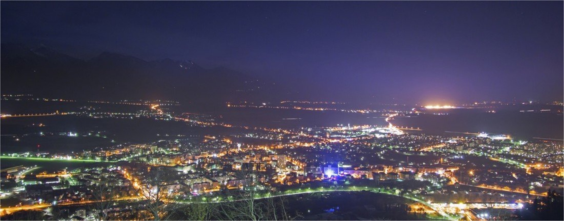Kranj ponoči by Žiga Kalan