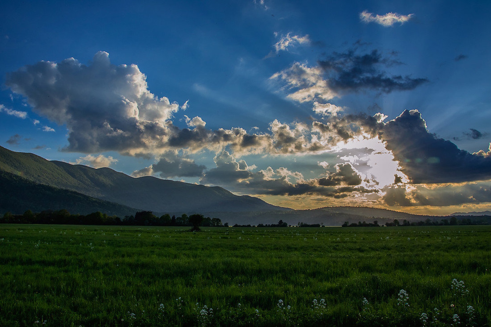 sunset by Borut Zevnik