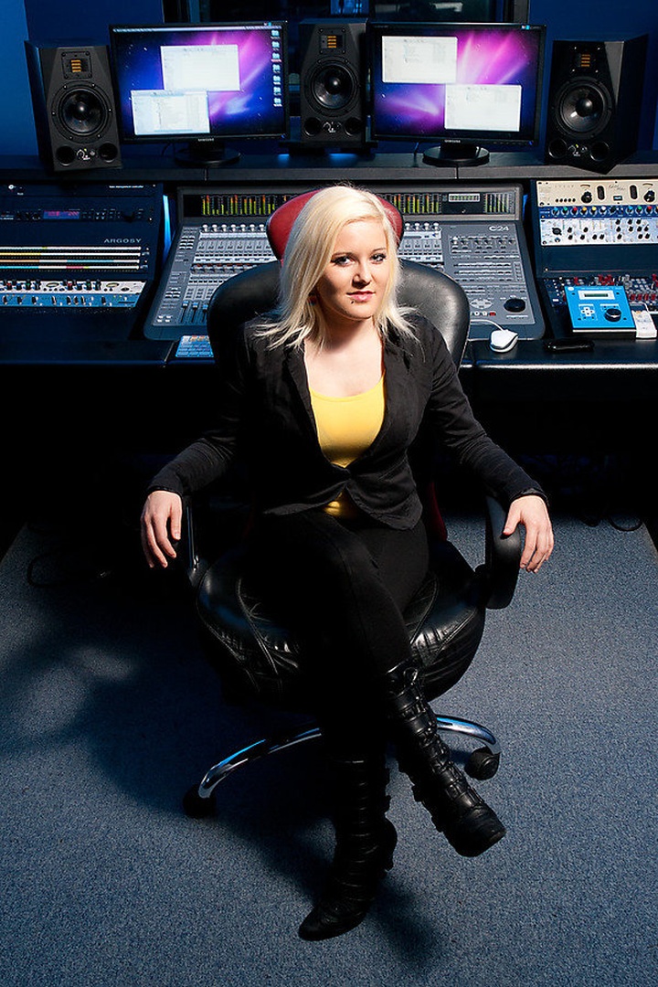 In the studio by Tit Bonač