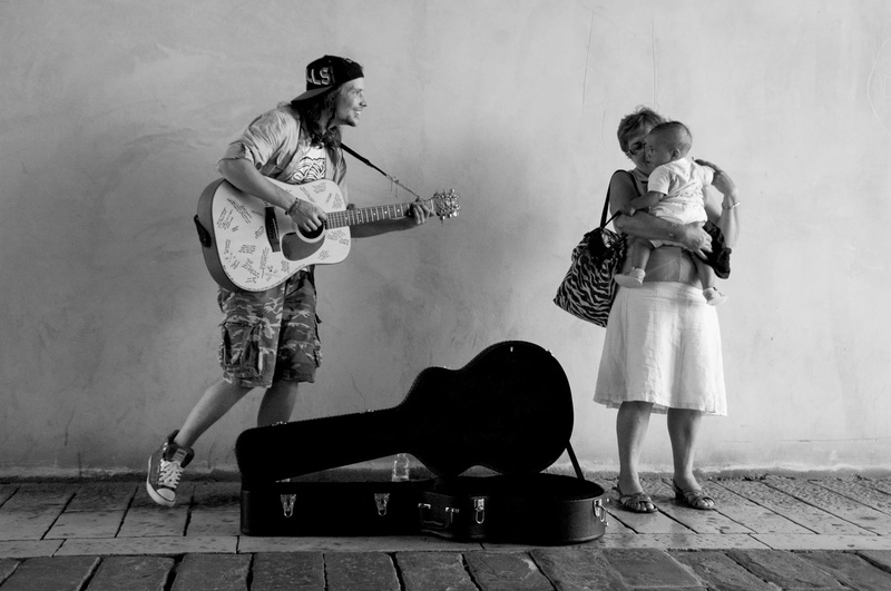 street musician by Martina M.