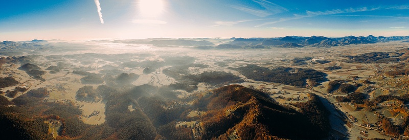 Panorama od Celja do Žalca by Blaž Mastnak