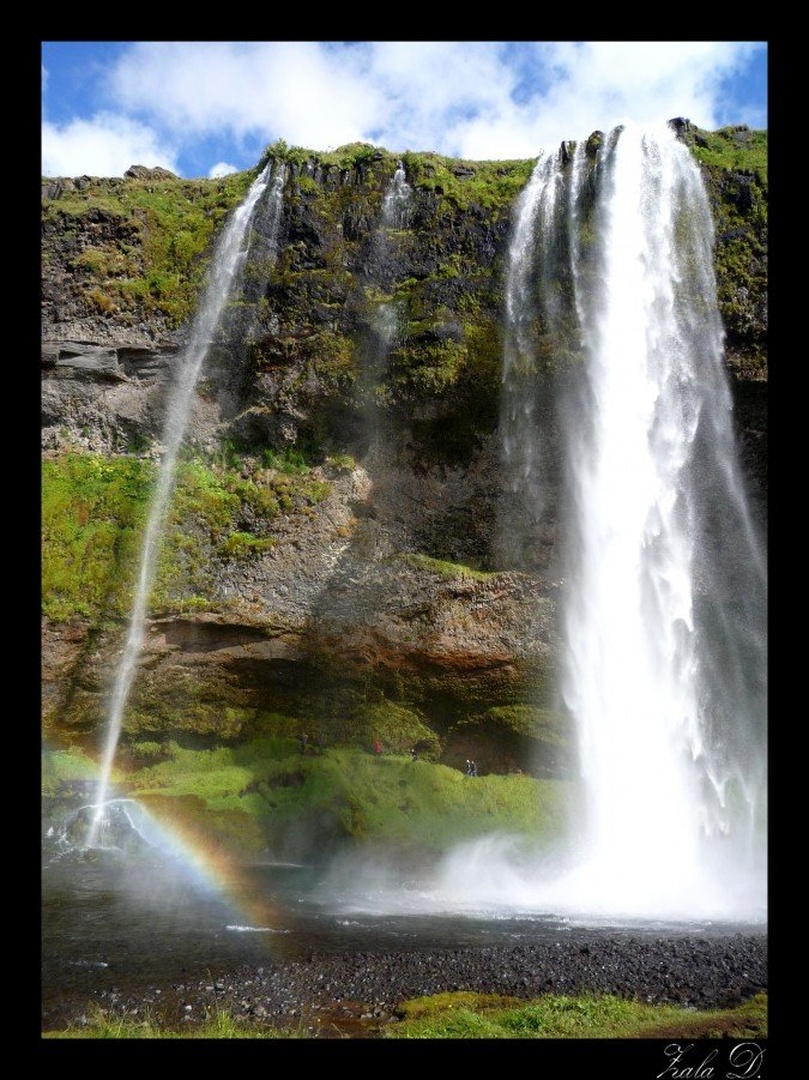 Waterfall by Zala Dobrin