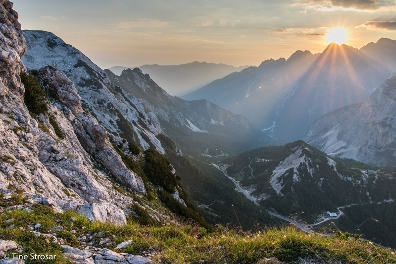 Pogled iz Male Mojstrovke I by Tine Strosar