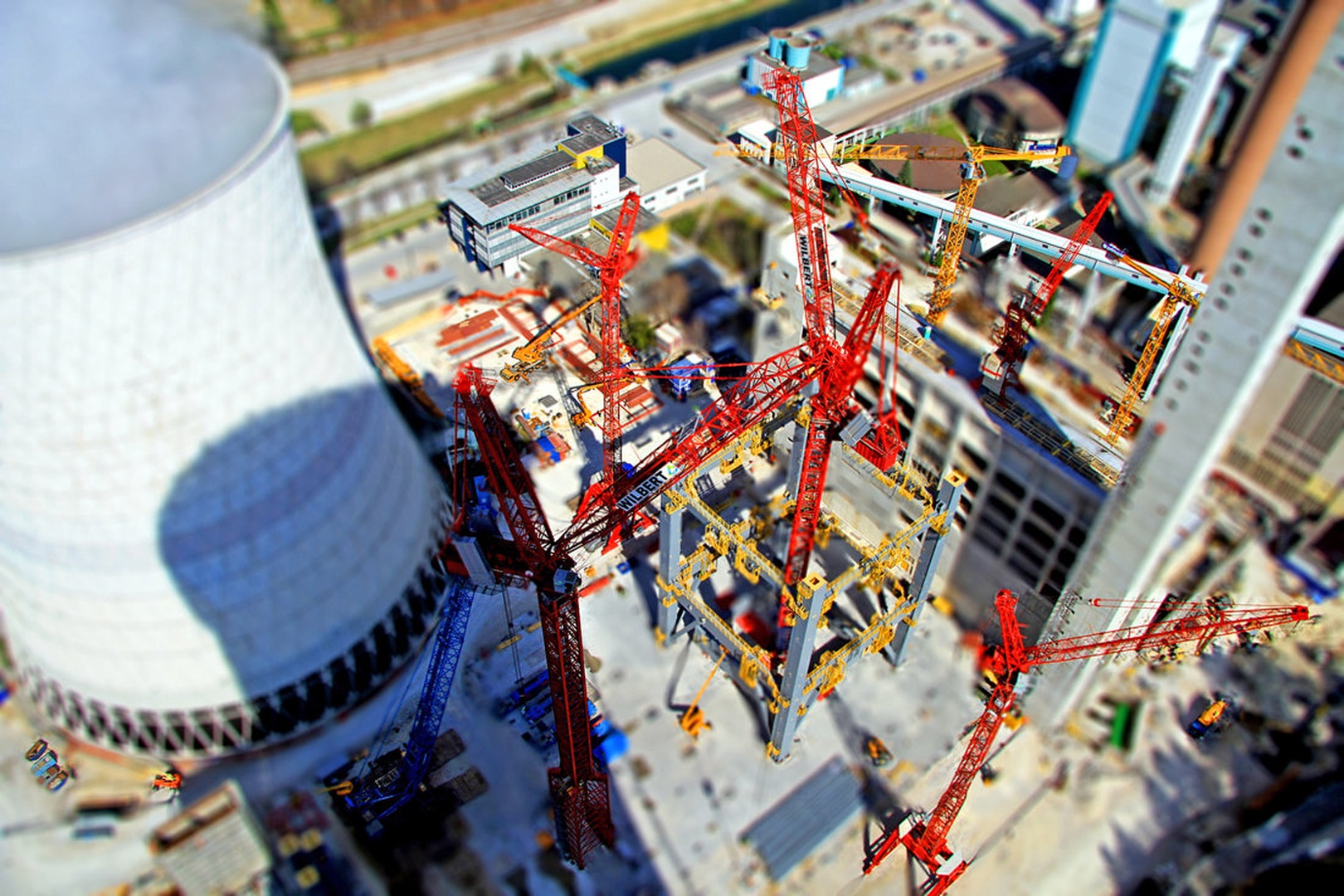 lego cranes by aleksander kavčnik