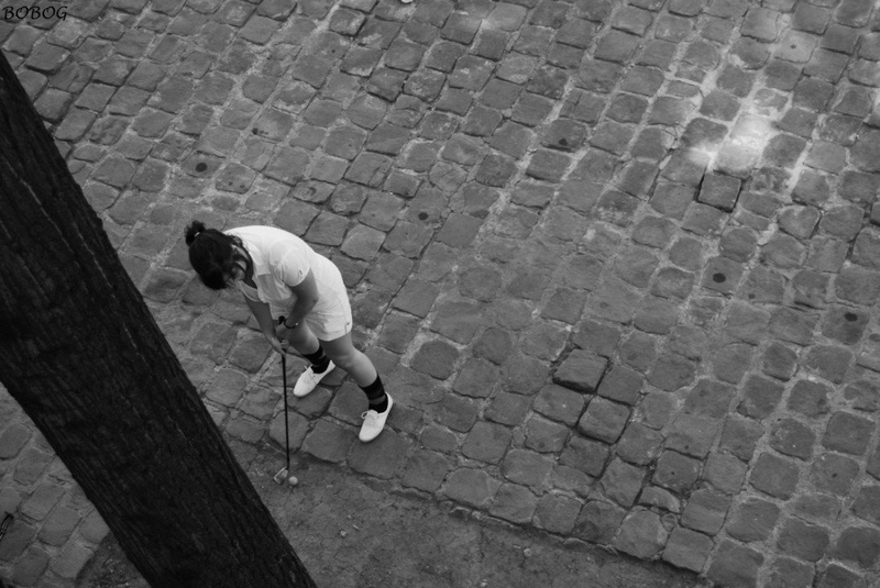 Golf mladenke v Parizu ob Seni. by borut g