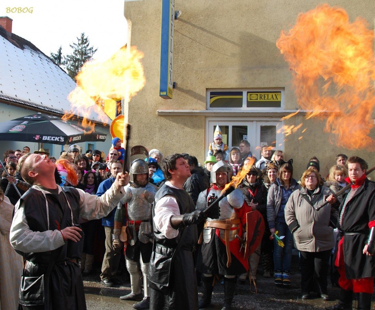 Požiralci ognja. Kurentovanje Ptuj. by borut g