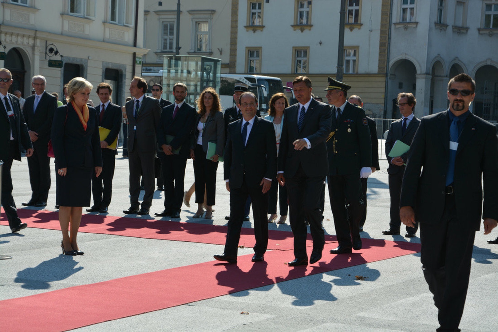 Francoski predsednik v Ljubljani. by borut g