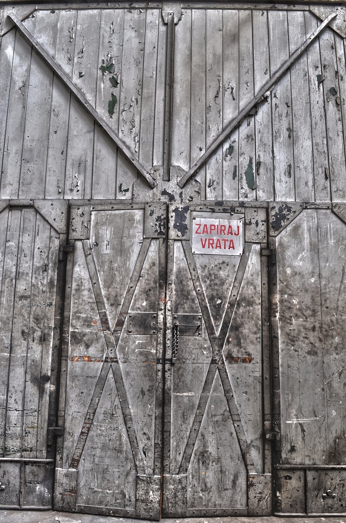 Big old door by Matej Vrečar