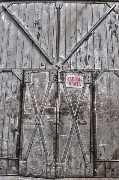 Big old door by Matej Vrečar
