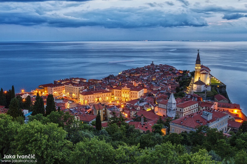 Lahko noč Piran by Jaka Ivančič