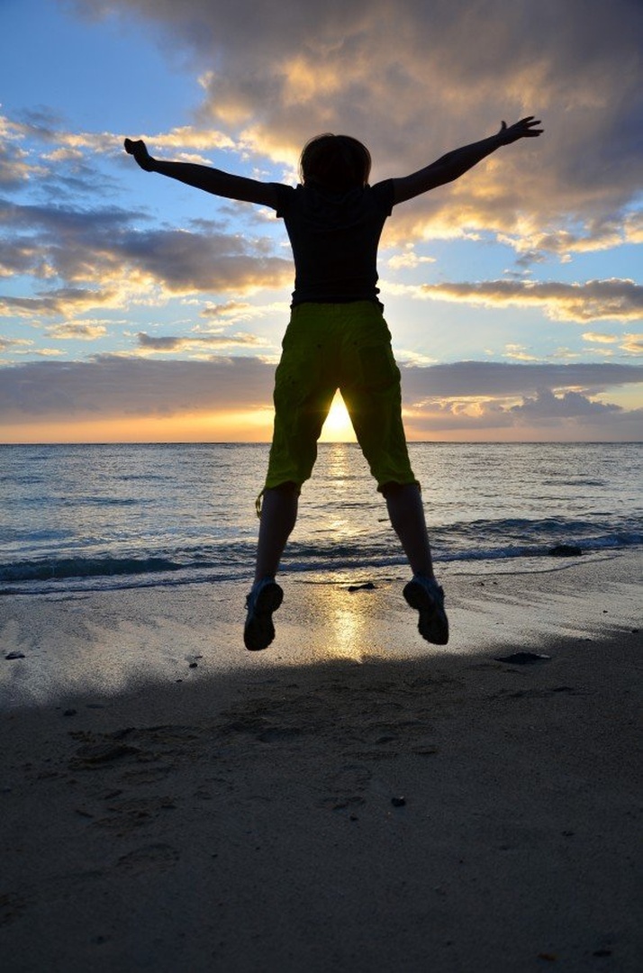 Jump of joy by Jasna