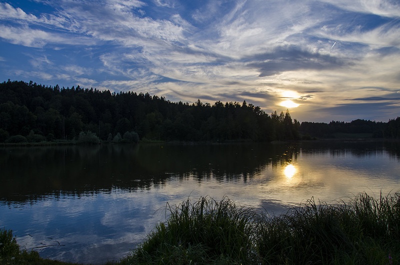 Gradiško jezero by Matic Zalaznik